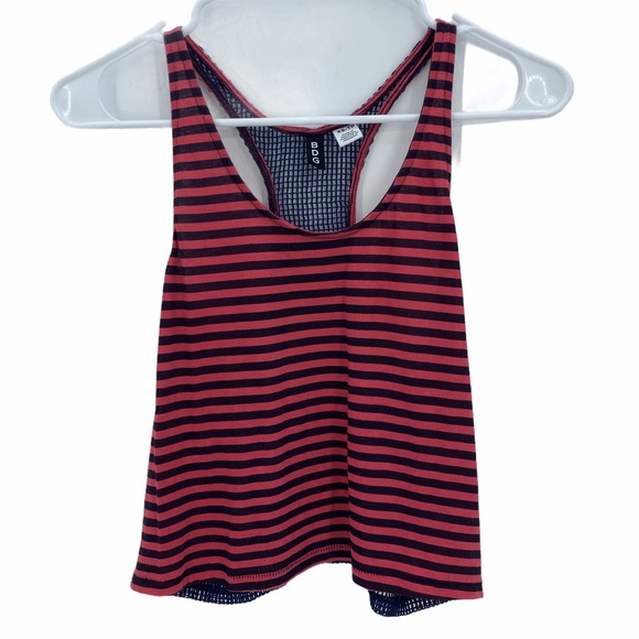 Urban Outfitters/BDG- Mesh Back Stripe Tank Top - Picture 1 of 6